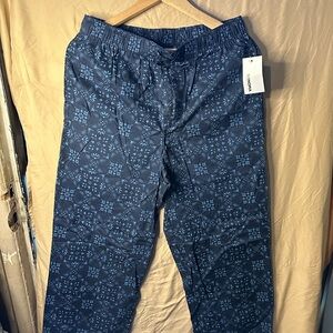 Kohl's Blue pans for sleep womans